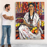 Canvas Print: "Lady Her" by Tailored Canvases - product image 5 for Resin Society