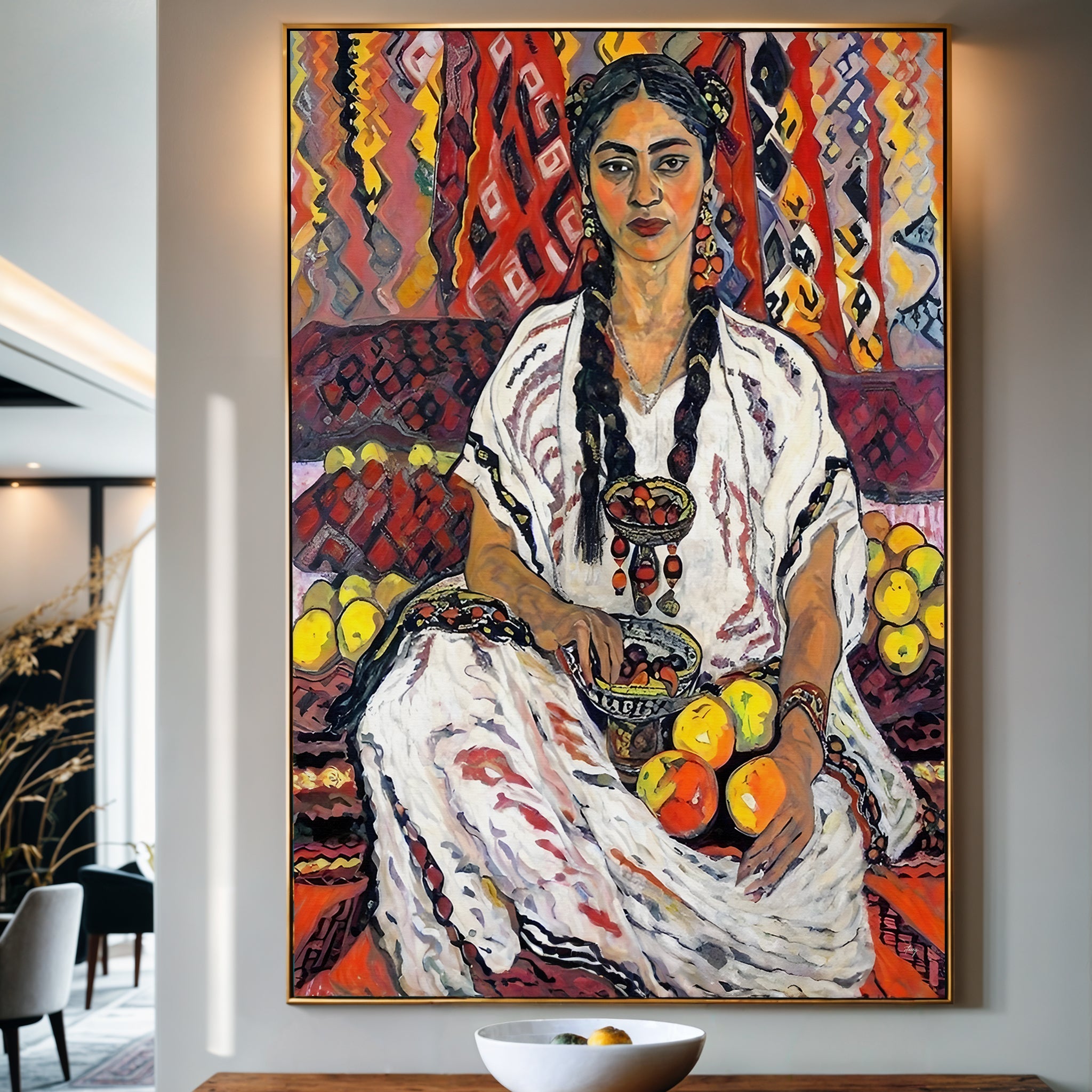 Canvas Print: "Lady Her" by Tailored Canvases - product image 4 for Resin Society