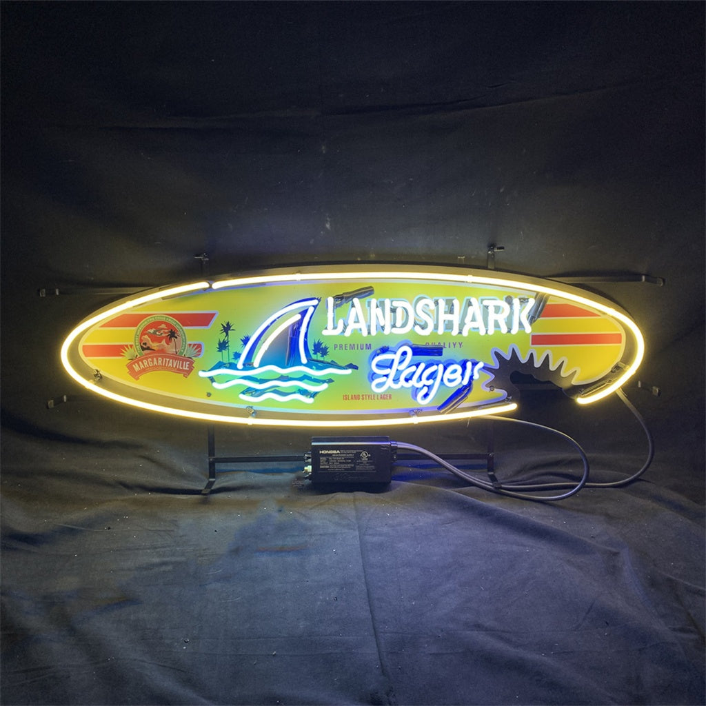 Land Shark Lager Beer Neon Signs by Neon Signs Land - main product image for Resin Society
