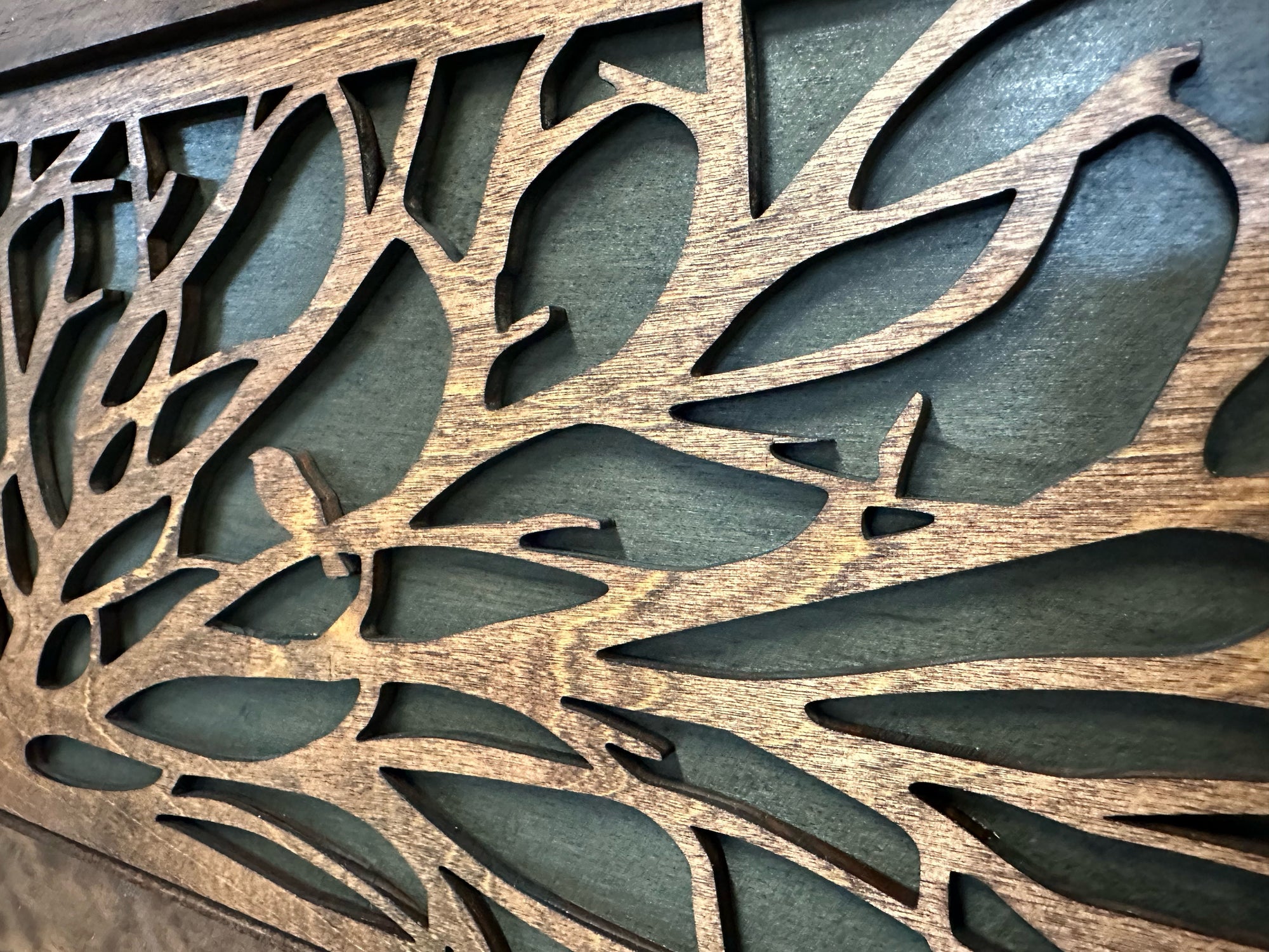 Large Birds in a Tree Gun Concealment Furniture by Bellewood Designs - product image 13 for Resin Society