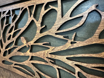 Large Birds in a Tree Gun Concealment Furniture by Bellewood Designs - product image 13 for Resin Society
