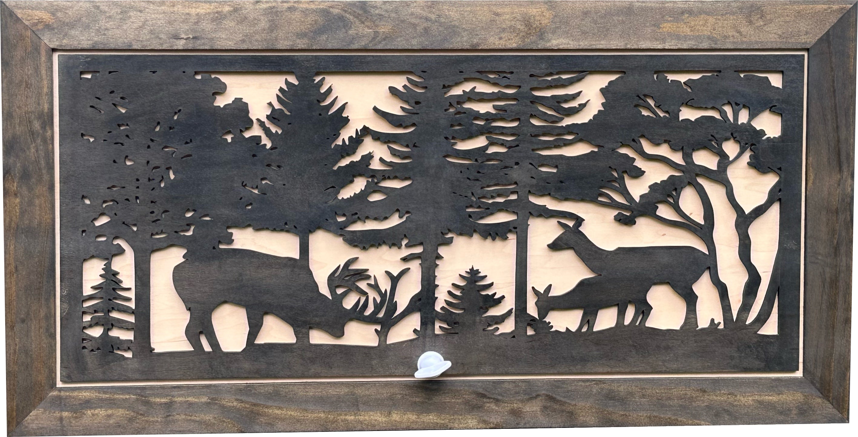 Deer Scene Gun Concealment Decor by Bellewood Designs - product image 10 for Resin Society