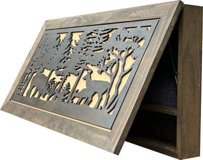 Deer Scene Gun Concealment Decor by Bellewood Designs - product image 14 for Resin Society