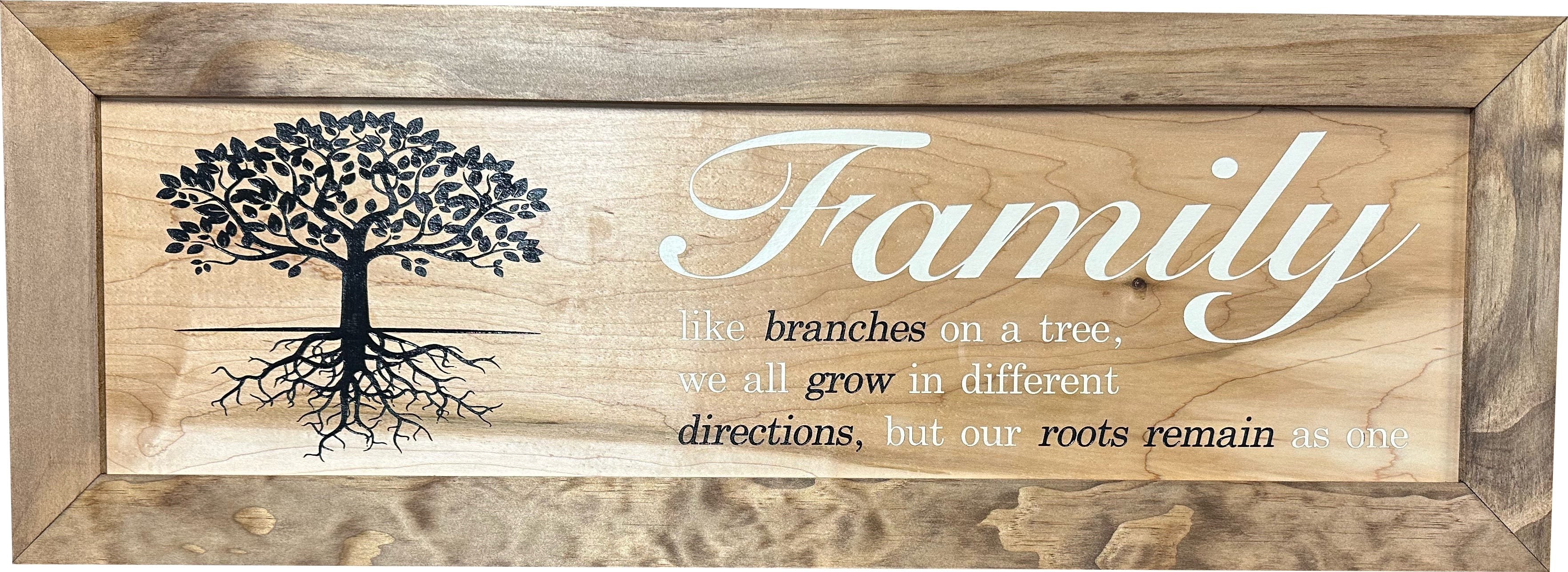 Large Hidden Gun Storage Cabinet with Family Tree Design by Bellewood Designs - product image 2 for Resin Society
