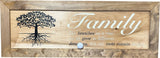 Large Hidden Gun Storage Cabinet with Family Tree Design by Bellewood Designs - product image 3 for Resin Society
