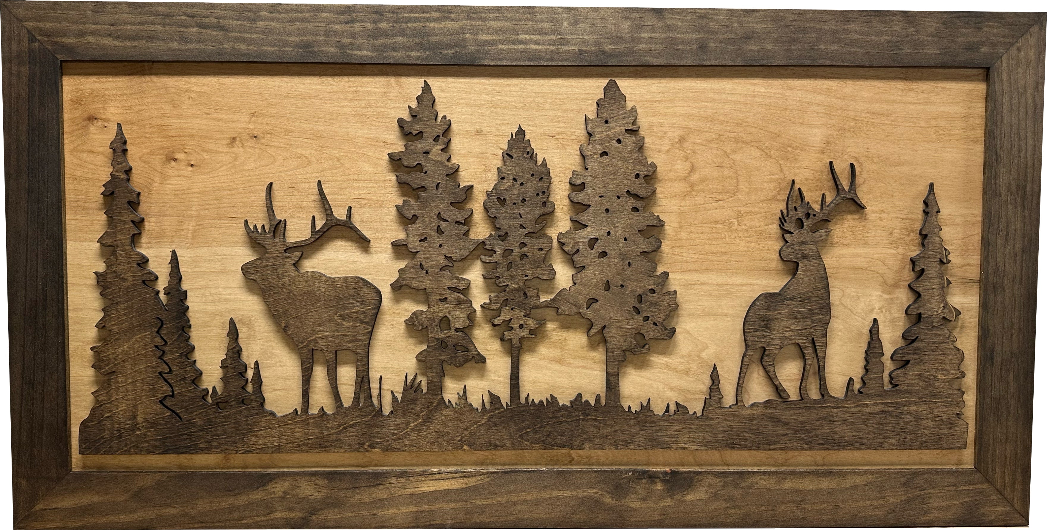 Elk Hunting Gun Concealment Furniture by Bellewood Designs - product image 9 for Resin Society