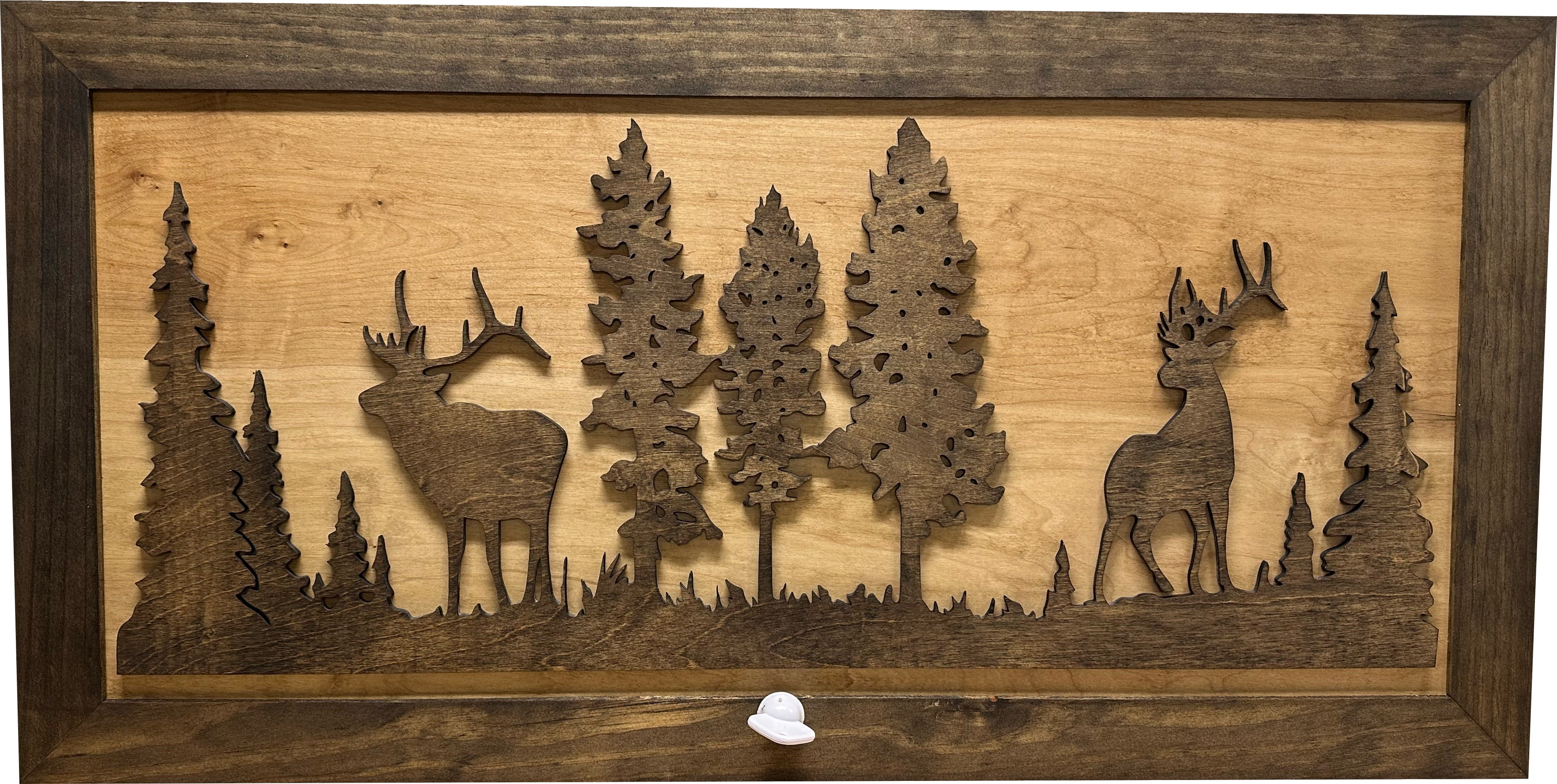 Elk Hunting Gun Concealment Furniture by Bellewood Designs - product image 10 for Resin Society