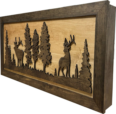 Elk Hunting Gun Concealment Furniture by Bellewood Designs - product image 13 for Resin Society