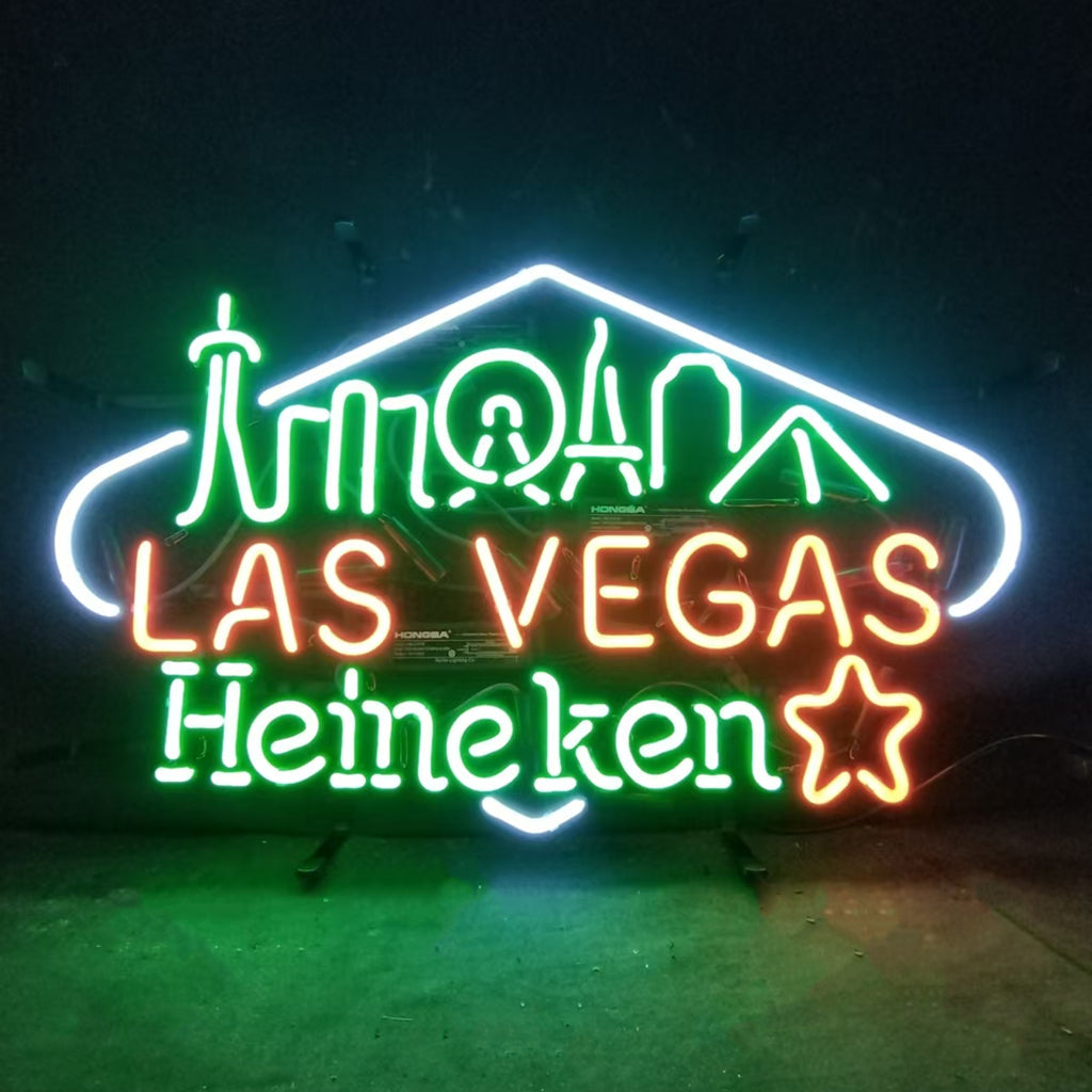 Las Vegas Heineken Beer Neon Signs Light by Neon Signs Land - main product image for Resin Society