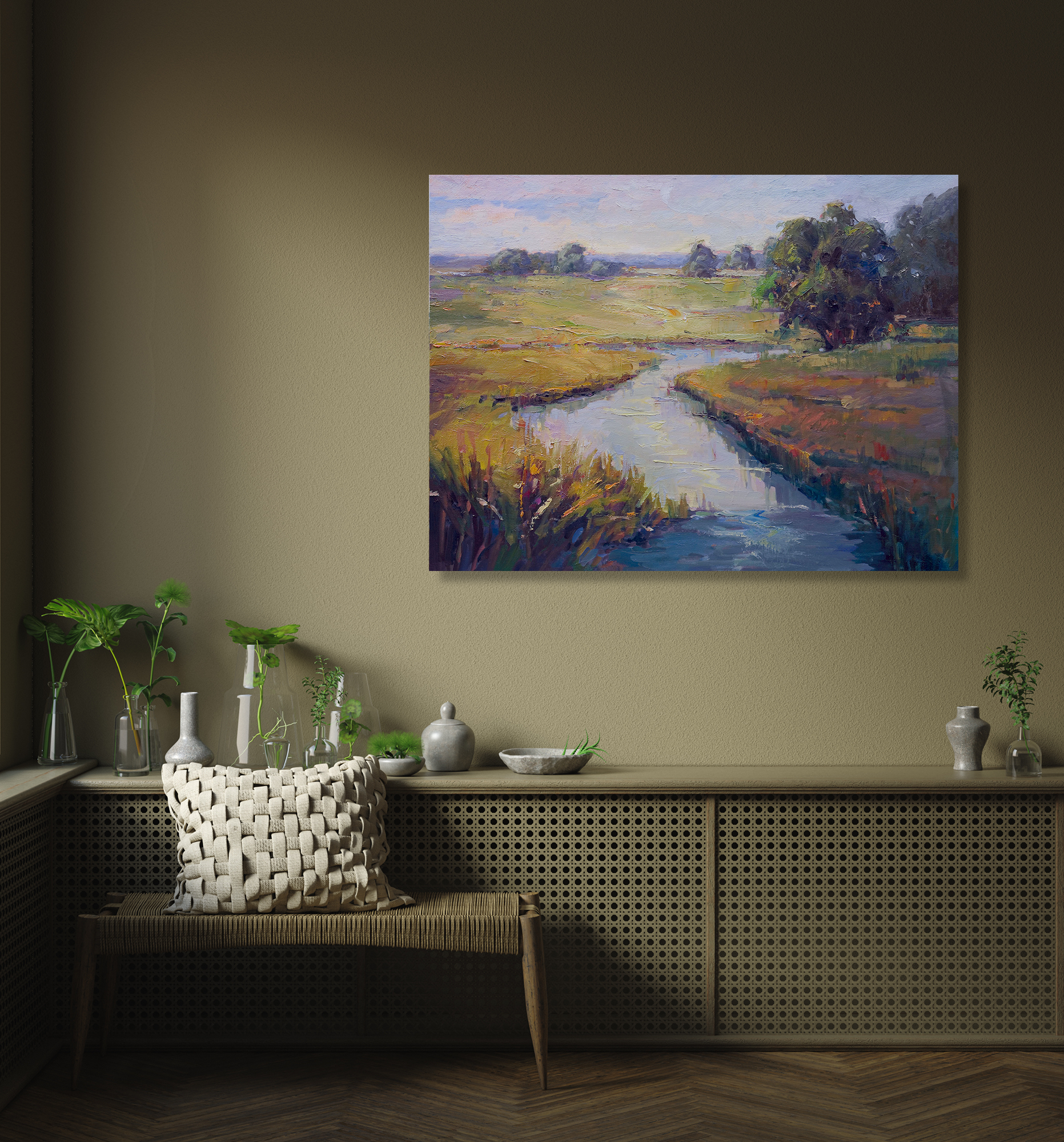 Last Light Artist Enhanced Canvas Print