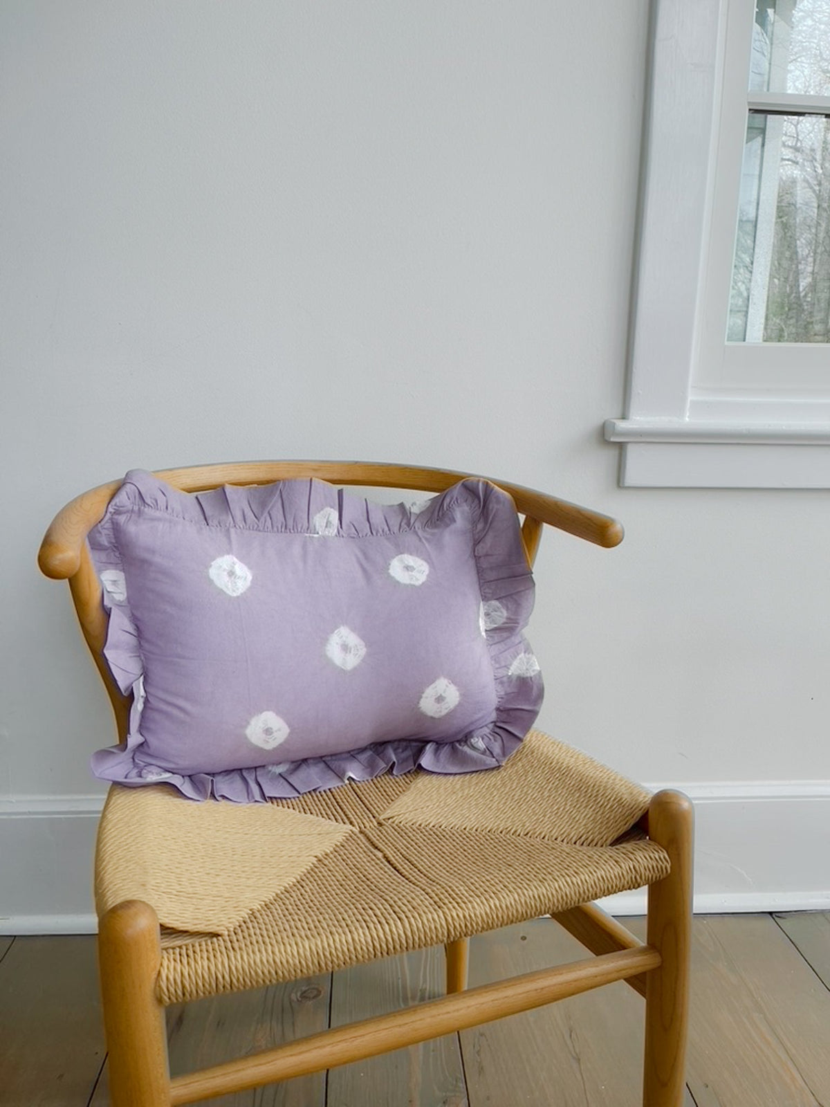 Shibori Throw Pillow by Sarah Spiegel - main product image for Resin Society