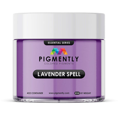 Lavender Spell purple mica powder pigment for epoxy resin projects