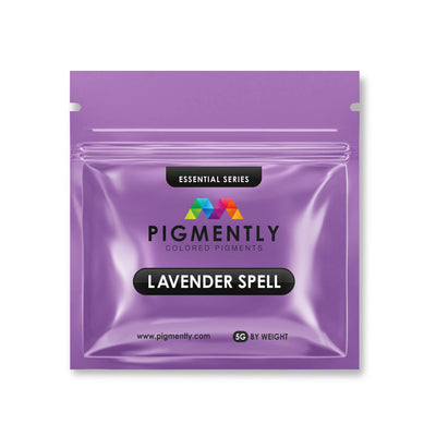 Lavender Spell purple mica powder pigment for epoxy resin projects