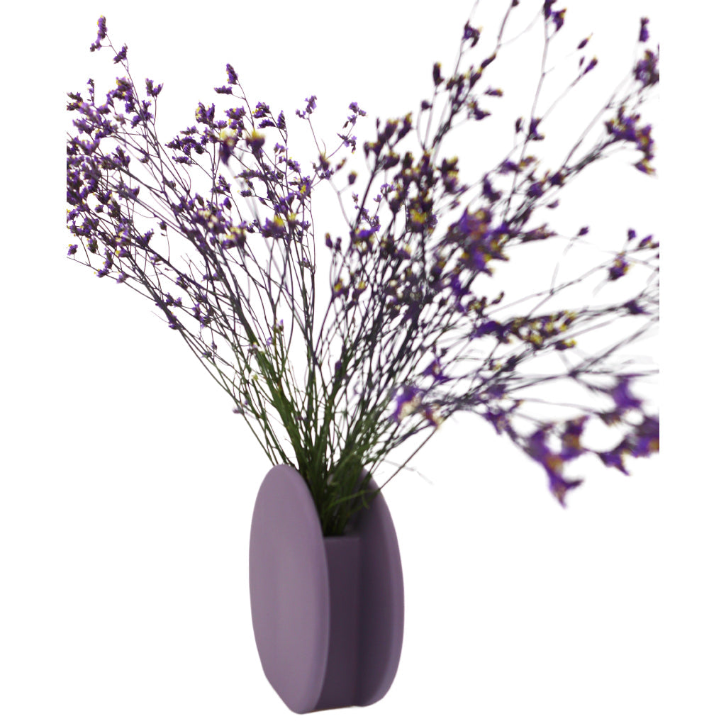 Lavender Macaroon Ceramic Vase - Pair by Ro'Table - product image 7 for Resin Society