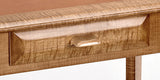Leather Top Writing Desk by Enrico Bartolini - product image 3 for Resin Society