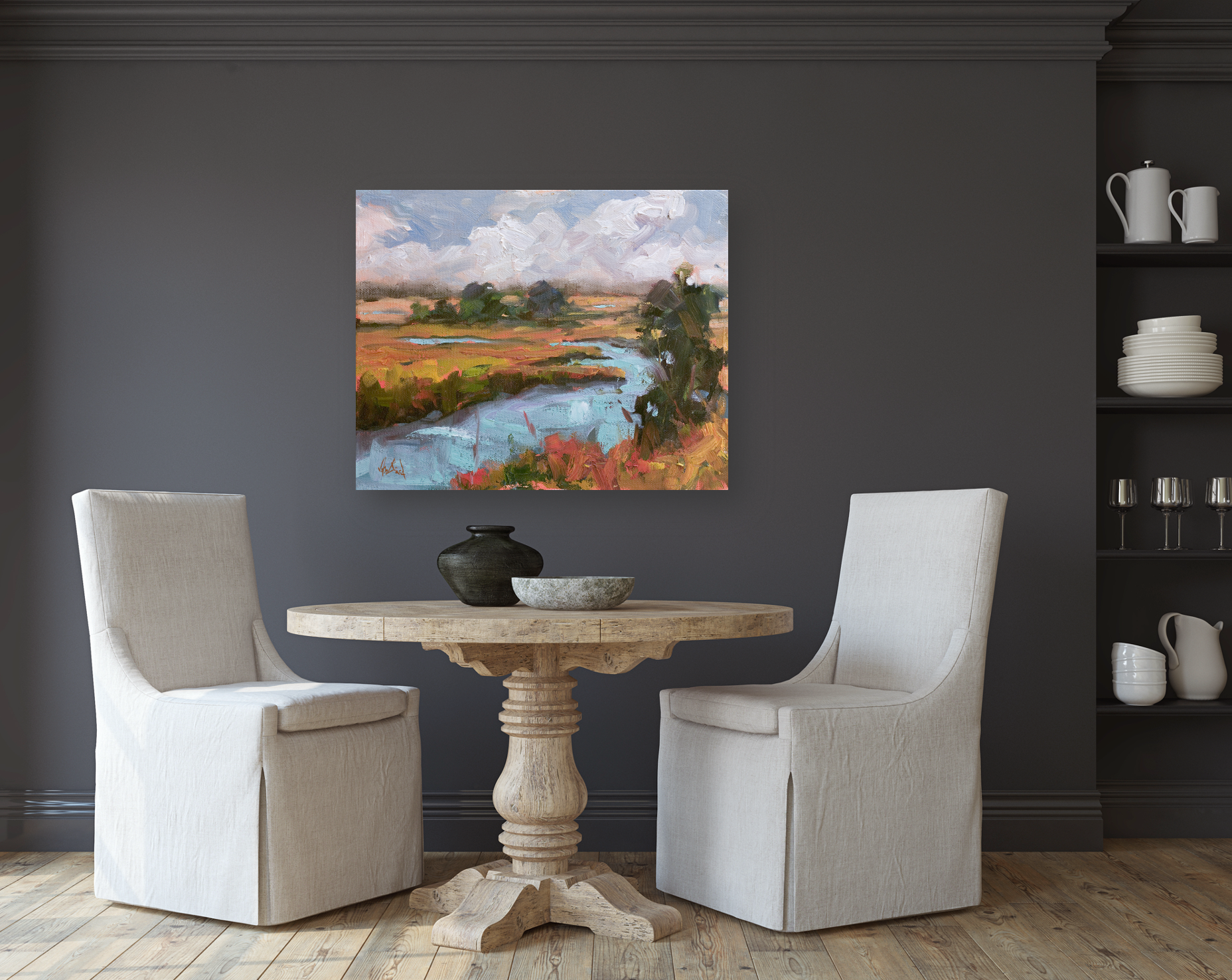 Lee's Cut Artist Enhanced Canvas Print by John Beard Collection - product image 3 for Resin Society