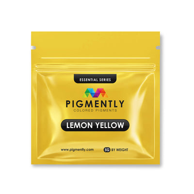 Lemon Yellow Epoxy Powder Pigment for Resin Crafts