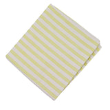 Buttercream Yellow Stripe Tablecloth by Ro'Table - product image 6 for Resin Society