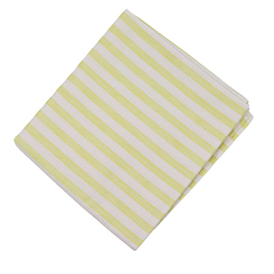 Buttercream Yellow Stripe Tablecloth by Ro'Table - product image 6 for Resin Society