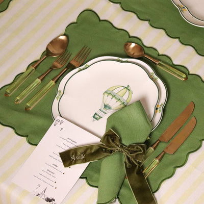 24pc Set Buttercream Yellow Cutlery - 6 Piece - Set of 4