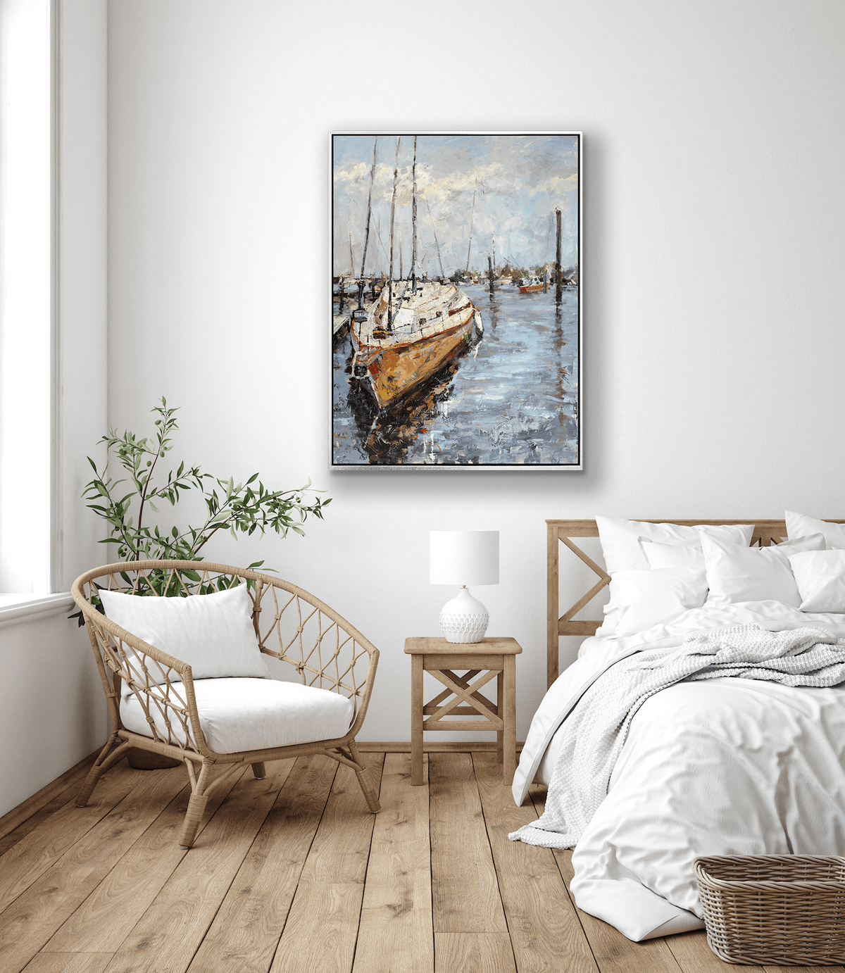 Let Go and Sail Artist Enhanced Canvas Print by John Beard Collection - product image 4 for Resin Society