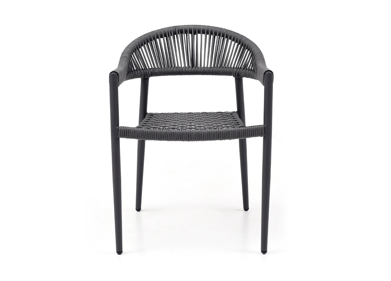Leyla Outdoor Dining Armchair Set of 4 detail image - Resin Society