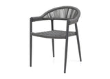 Leyla Outdoor Dining Armchair Set of 4 by DEKOR - main product image for Resin Society