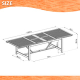 Leyland Table and Nassau Grey Armchairs Dining Set by LifestyleGarden US - product image 7 for Resin Society