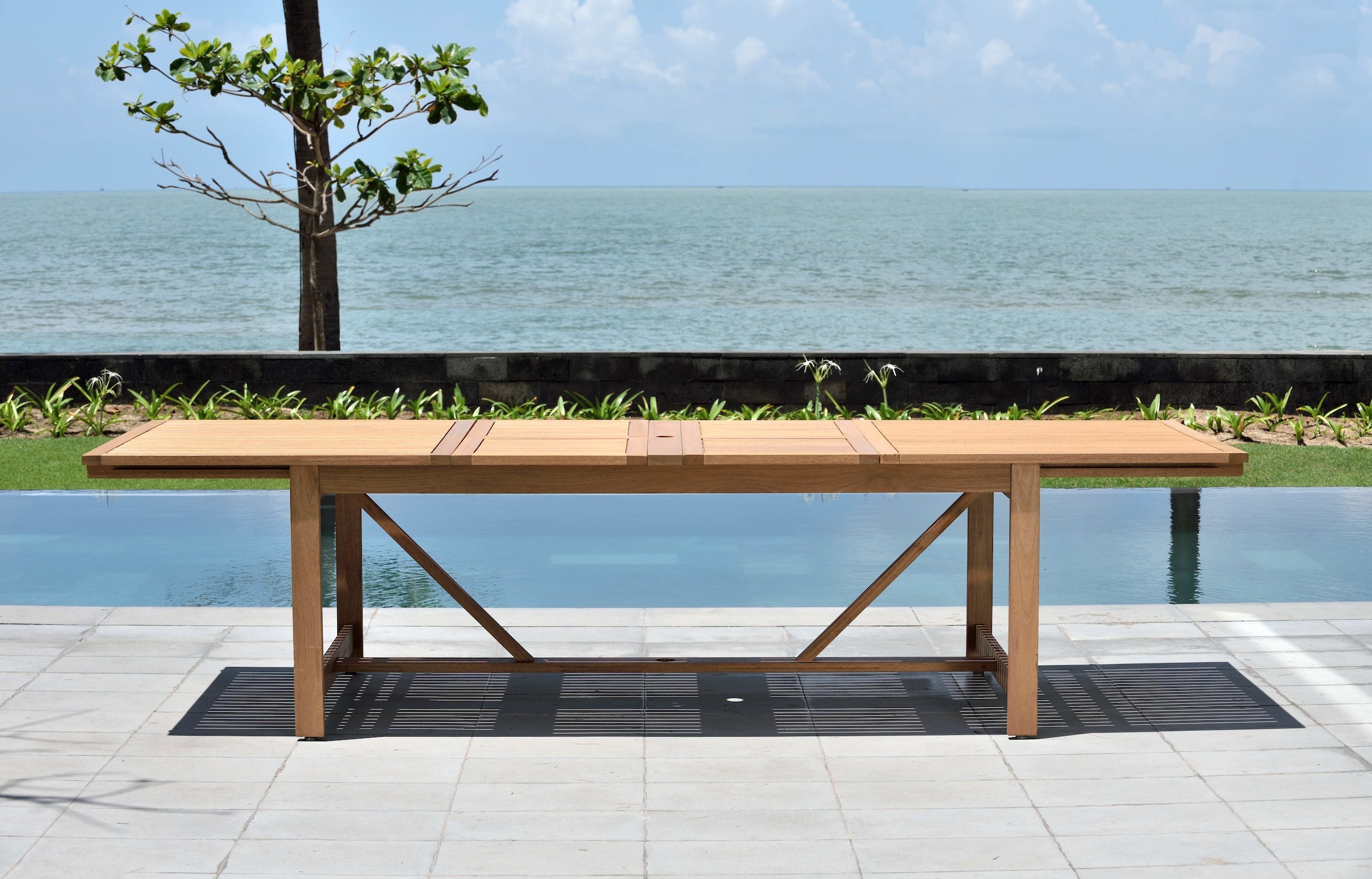 Leyland Table and 8 Chamonix Armchair Dining Set by LifestyleGarden US - product image 6 for Resin Society