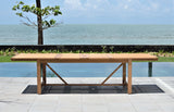 Leyland Table and Nassau White Armchairs Dining Set by LifestyleGarden US - product image 2 for Resin Society