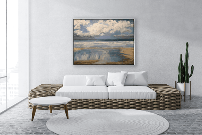 Light Rain Artist Enhanced Canvas Print by John Beard Collection - product image 2 for Resin Society