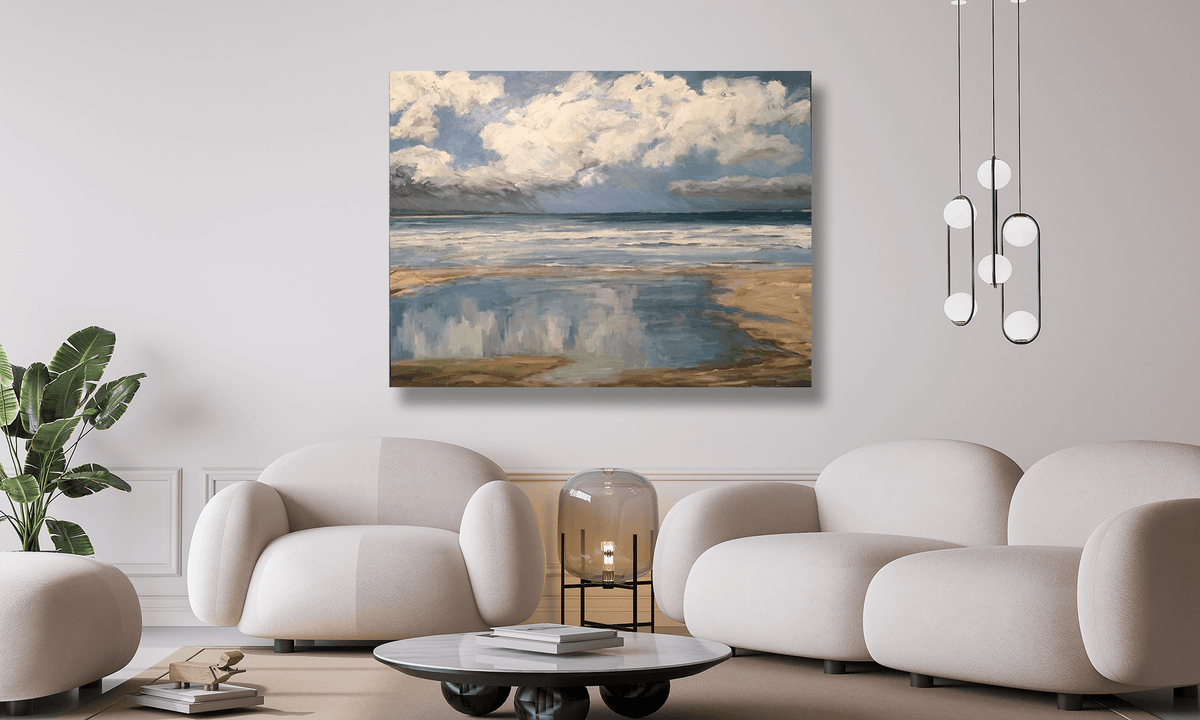 Light Rain Artist Enhanced Canvas Print by John Beard Collection - product image 4 for Resin Society