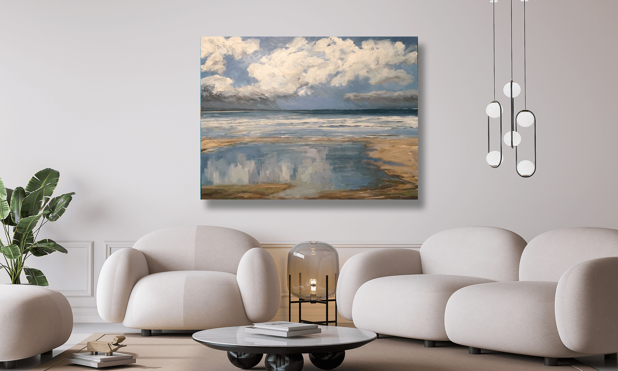 Light Rain Artist Enhanced Canvas Print by John Beard Collection - product image 4 for Resin Society