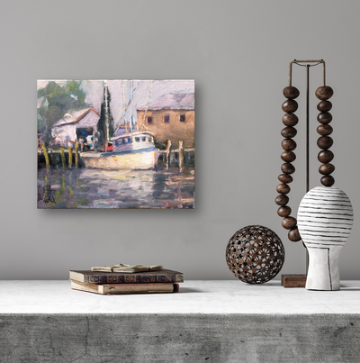 Lil' Brat Artist Enhanced Canvas Print by John Beard Collection - product image 2 for Resin Society