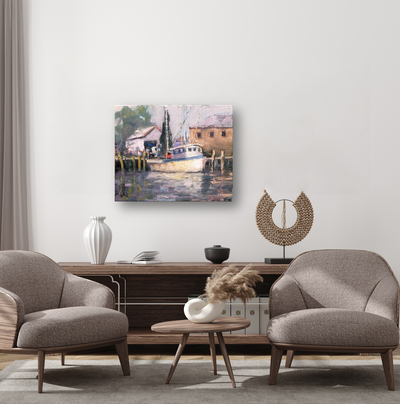 Lil' Brat Artist Enhanced Canvas Print by John Beard Collection - product image 4 for Resin Society