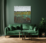 Lily Pond Artist Enhanced Canvas Print by John Beard Collection - product image 3 for Resin Society