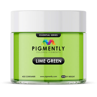 Lime Green Epoxy Powder Pigment for Resin Projects