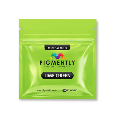 Lime Green Epoxy Powder Pigment for Resin Projects