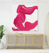 Lipstick Artist Enhanced Canvas Print by John Beard Collection - product image 2 for Resin Society