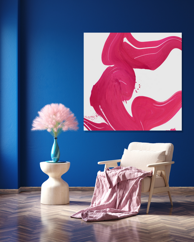 Lipstick Artist Enhanced Canvas Print by John Beard Collection - product image 4 for Resin Society