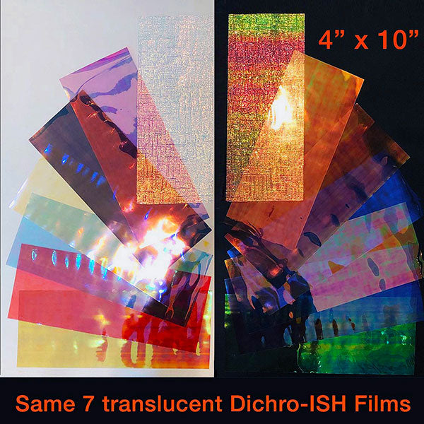 Dichro-ISH Film JUMBO Pack by Little Windows Brilliant Resin and Supplies - Resin Society