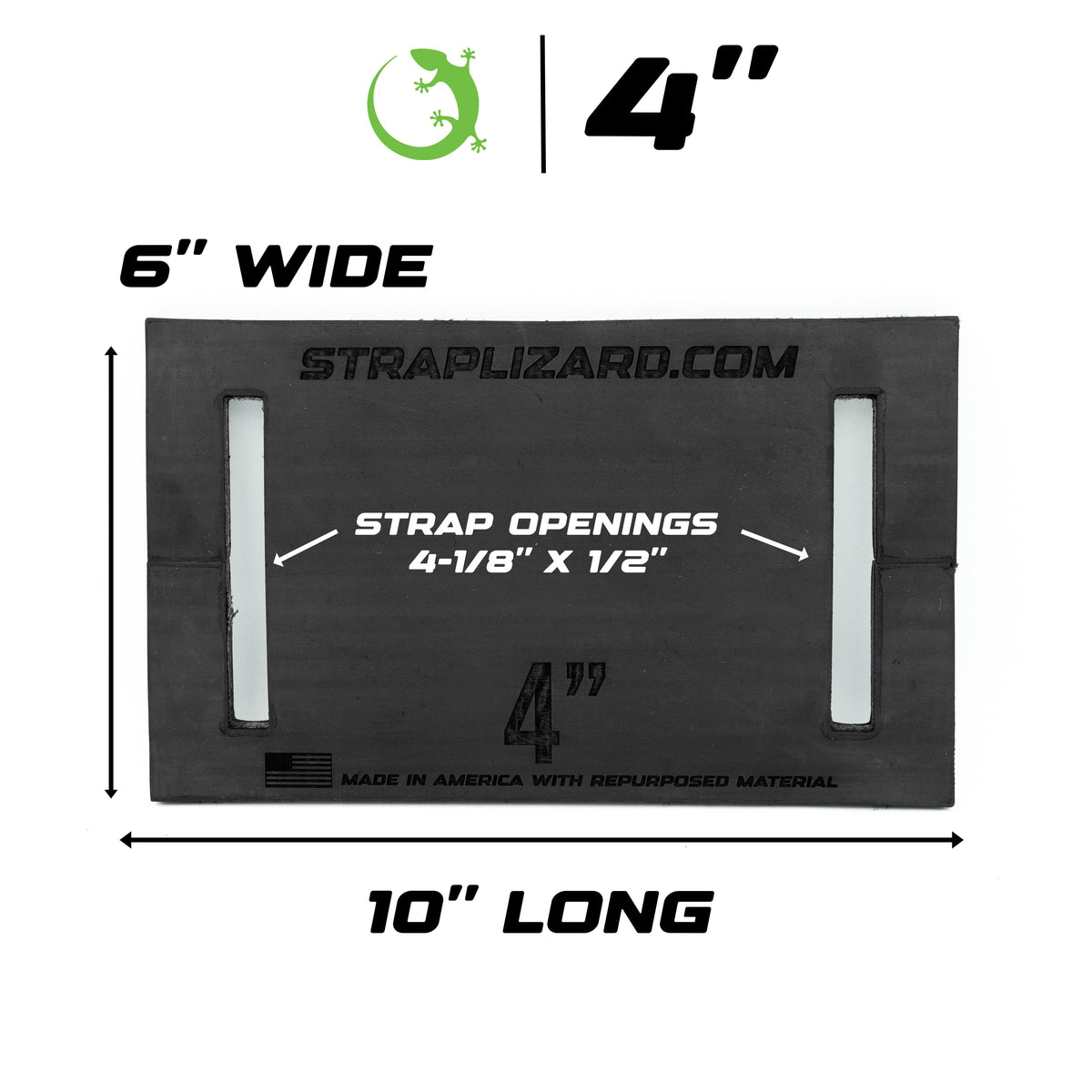Lizard Leggings 4 INCH Ratchet Strap Abrasion Protector shown in use