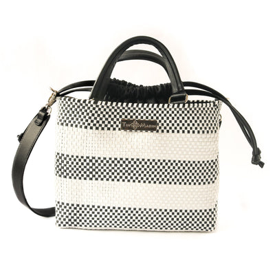 Lolo Medium Woven Crossbody Drawstring Bag by Tin Marin Brand - product image 2 for Resin Society
