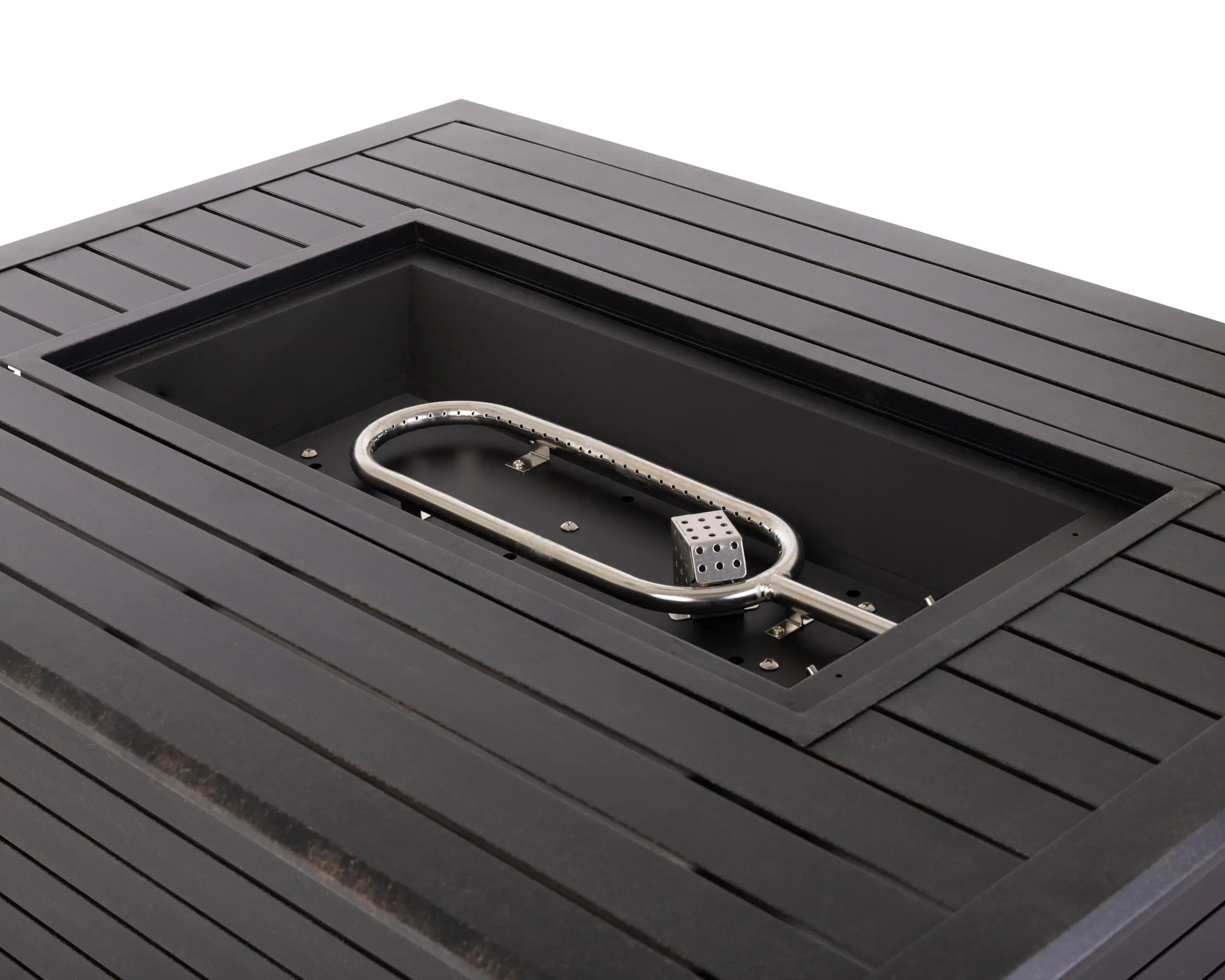Longmont 48" Rectangular Aluminum Convertible Gas Fire Pit Table by Fire Sense/Balkene Home - product image 6 for Resin Society