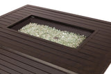 Longmont 48" Rectangular Aluminum Convertible Gas Fire Pit Table by Fire Sense/Balkene Home - product image 7 for Resin Society
