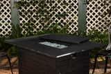Longmont 48" Rectangular Aluminum Convertible Gas Fire Pit Table by Fire Sense/Balkene Home - product image 8 for Resin Society