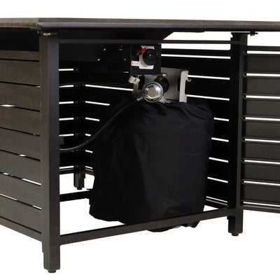 Longmont 48" Rectangular Aluminum Convertible Gas Fire Pit Table by Fire Sense/Balkene Home - product image 14 for Resin Society