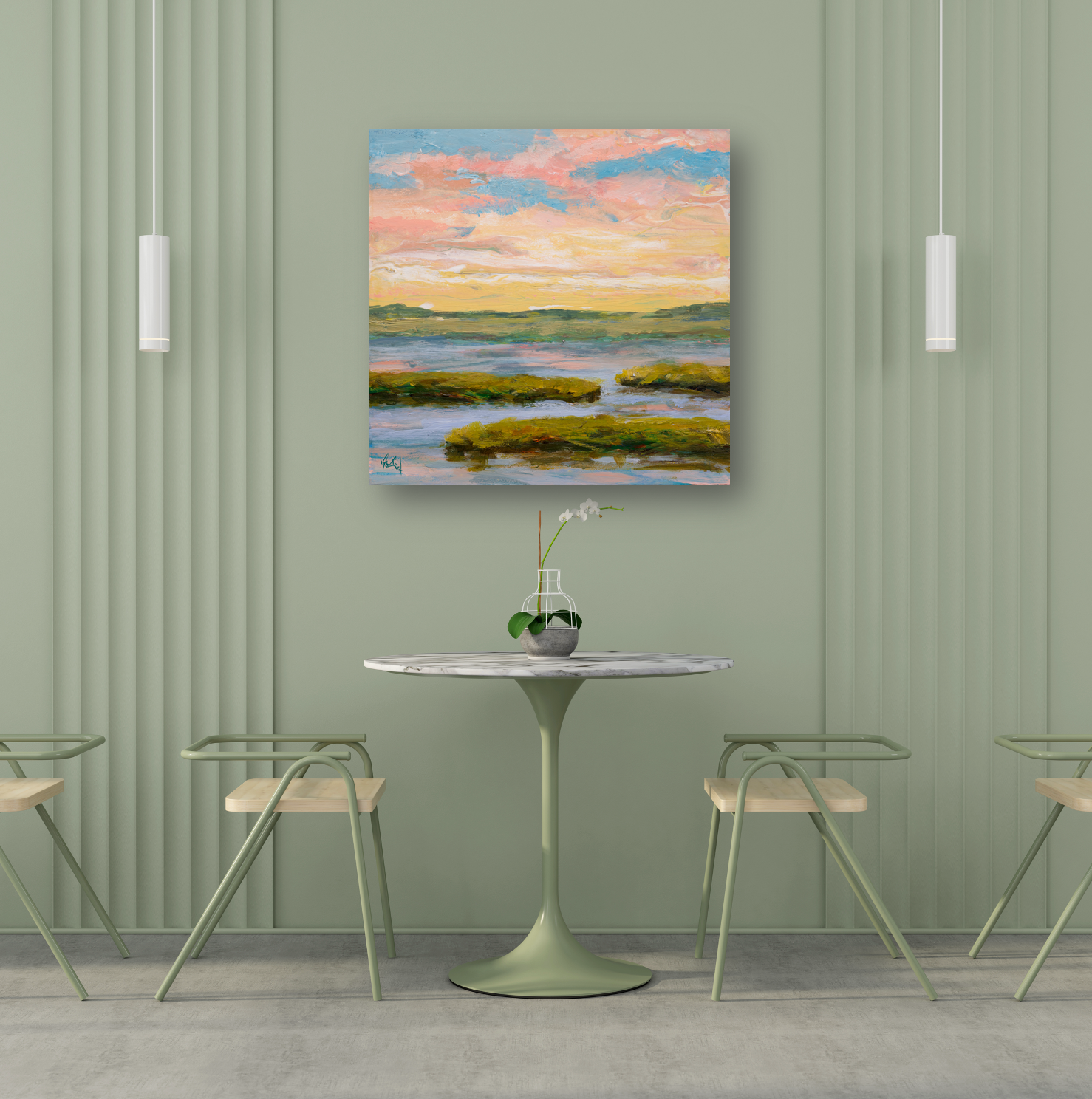 Look at that Sky Artist Canvas Enhanced Print by John Beard Collection - product image 2 for Resin Society