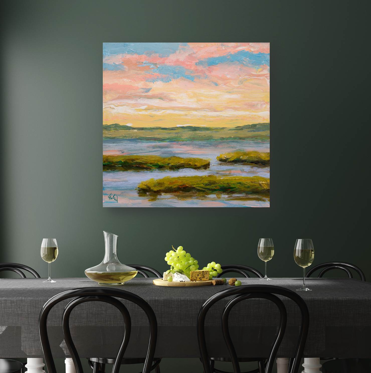 Look at that Sky Artist Canvas Enhanced Print by John Beard Collection - product image 4 for Resin Society
