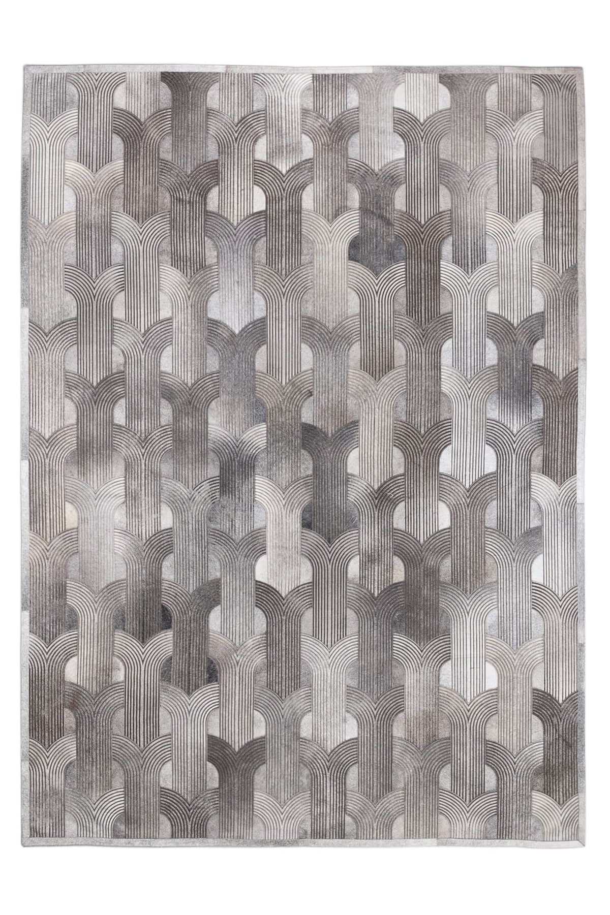 Loop Lasered - Custom Cowhide Rug by Homelosophy